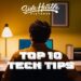 Top 10 Tech Tips for Side Hustle Success