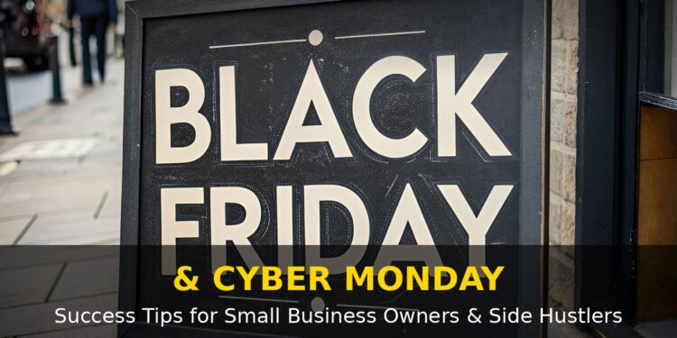 Black Friday & Cyber Monday Success: Essential Tips for Small Business Owners and Side Hustlers