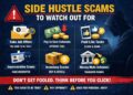 Side Hustle Scams You Need to Watch Out For in 2026