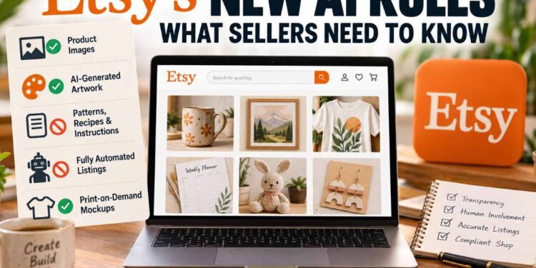 Etsy’s New AI Rules for Sellers: What the 2026 Policy Update Means for Your Shop